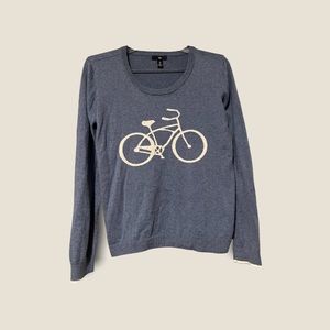 GAP BICYCLE SWEATSHIRT Vintage Retro portland
